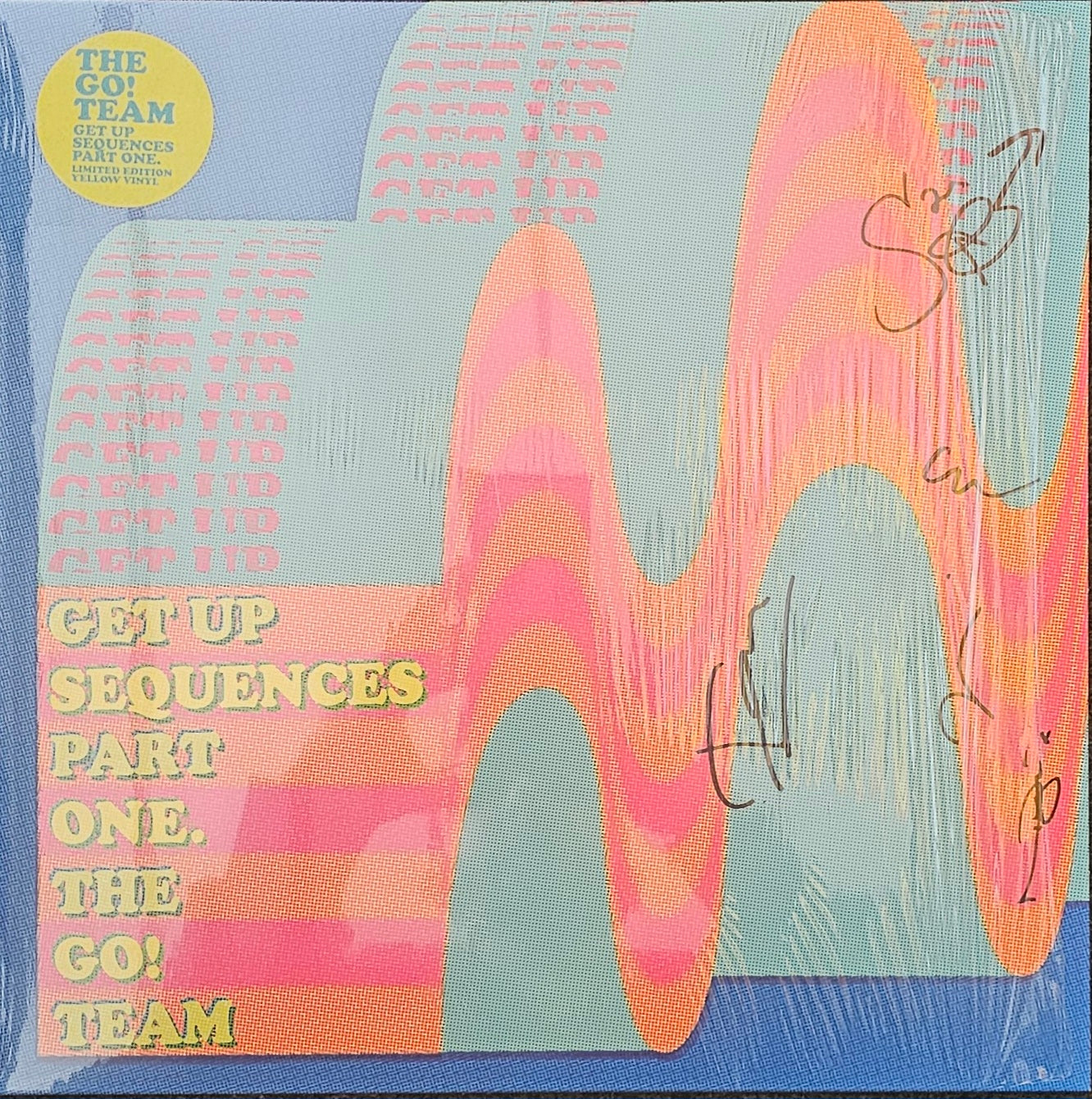 The Go! Team - Get Up Sequences Part One Lp (Ltd (500) Yellow - Signed ...