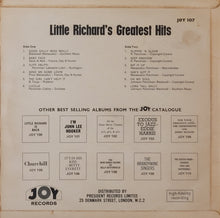 Load image into Gallery viewer, Little Richard - Little Richard&#39;s Greatest Hits Lp
