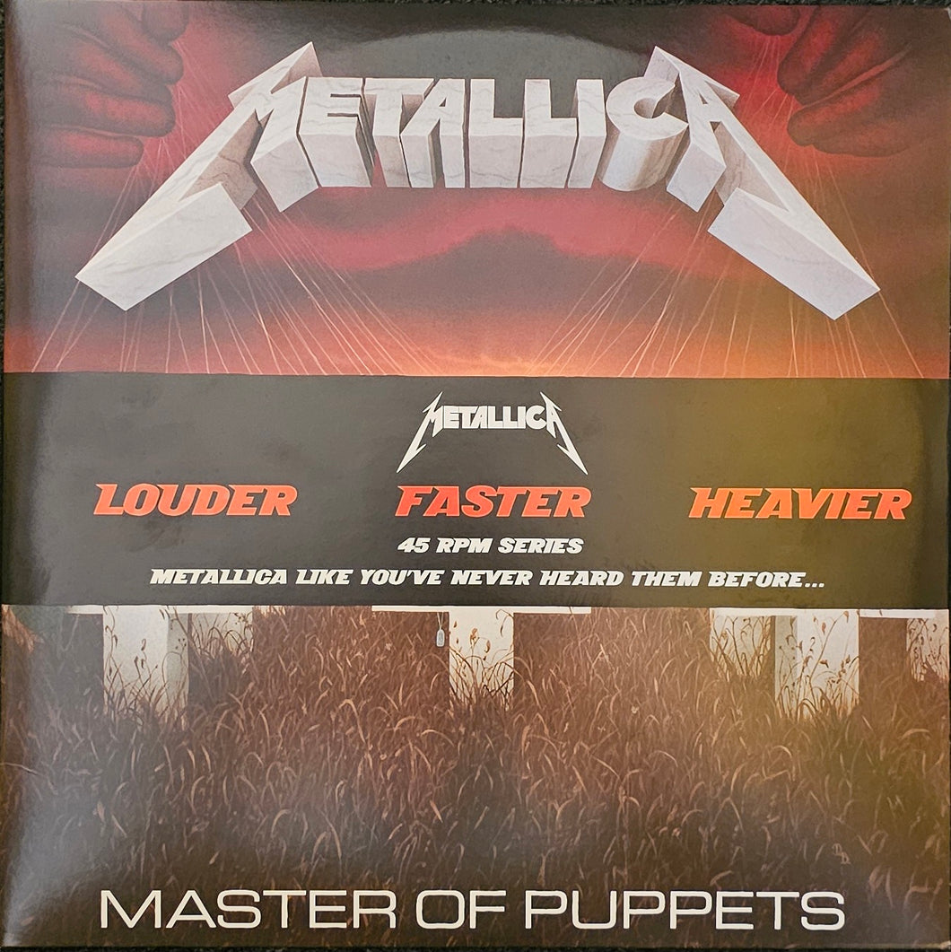 Metallica - Master Of Puppets Lp (Ltd 45rpm Half Speed Master)