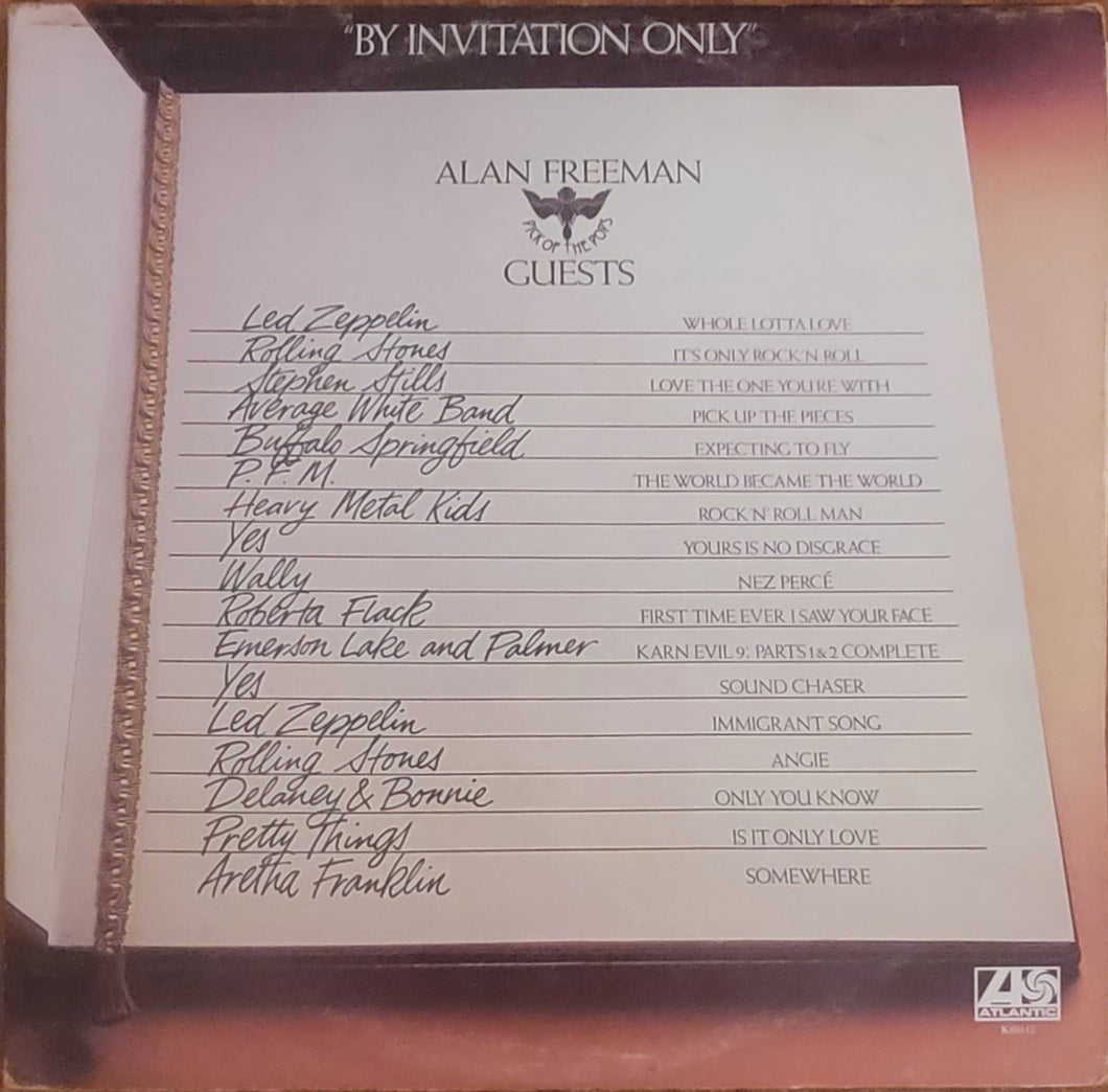 Various – By Invitation Only - Alan Freeman Pick Of The Pops Guests Lp