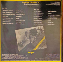 Load image into Gallery viewer, Various - Punk And Disorderly III - The Final Solution Lp (Ltd Green Marbled)
