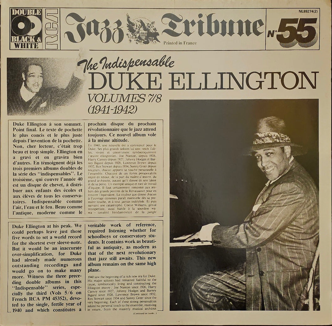Duke Ellington And His Orchestra – The Indispensable Duke Ellington Volumes 7/8 (1941-1942) Lp