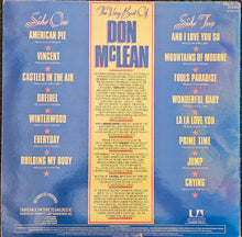 Load image into Gallery viewer, Don Mclean - The Very Best Of Lp

