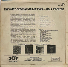 Load image into Gallery viewer, Billy Preston - The Most Exciting Organ Ever Lp
