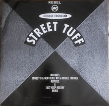 Load image into Gallery viewer, Rebel MC ,  Double Trouble - Street Tuff 12&quot; Single (Clear Vinyl)
