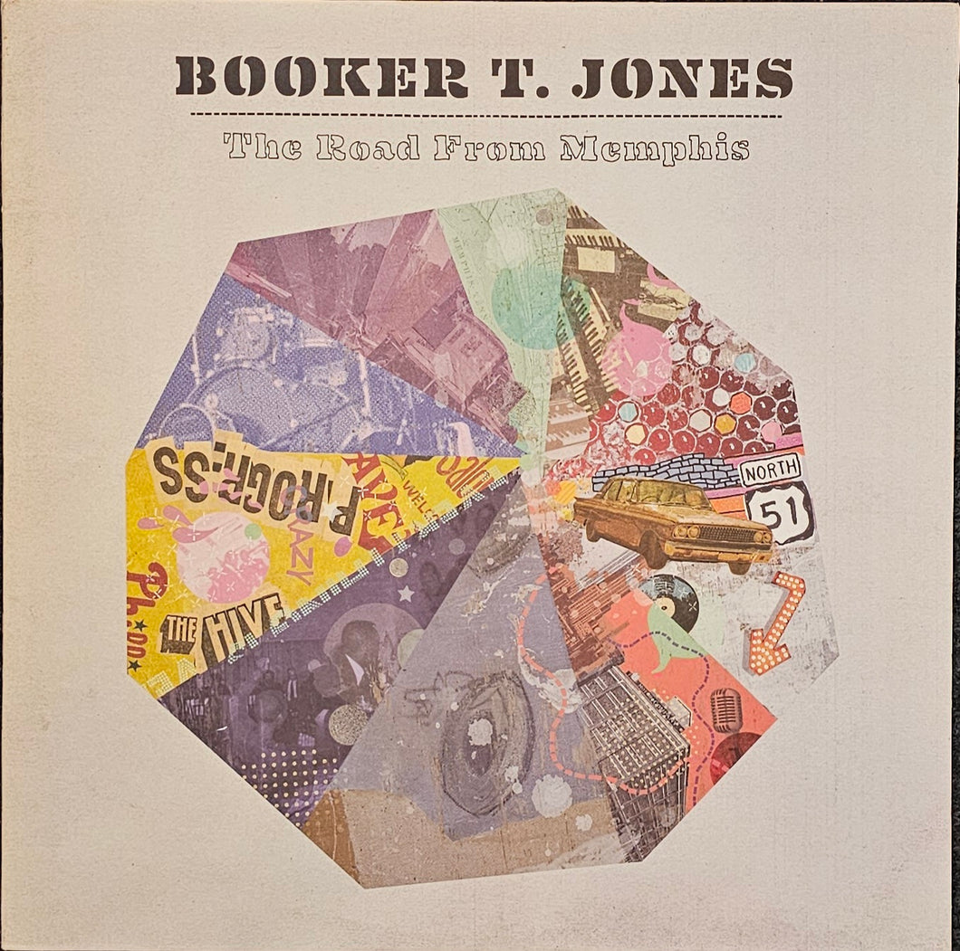 Booker T. Jones ‎– The Road From Memphis Lp (USA Press)