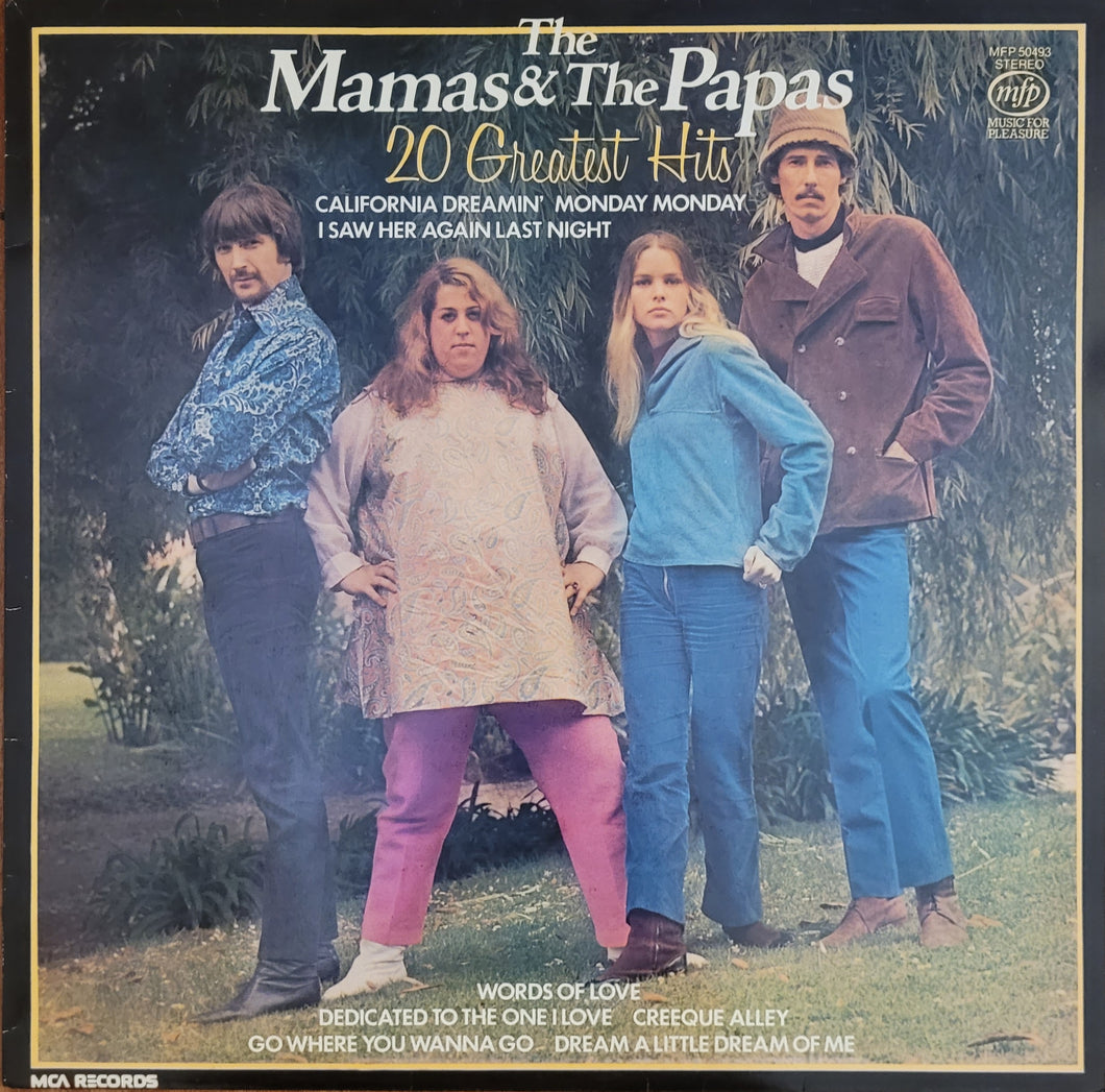 The Mamas & The Papas - 20 Greatest Hits Lp