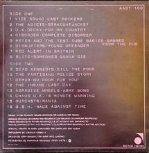 Load image into Gallery viewer, Various - Punk And Disorderly Lp
