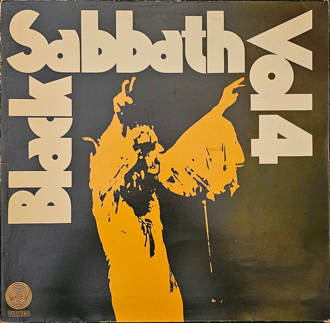 Black Sabbath - Vol 4 Lp (First German Press (Vertigo Swirl Labels & Inner)