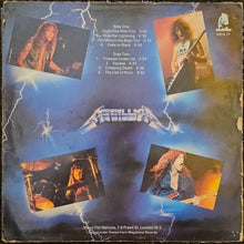 Load image into Gallery viewer, Metallica ‎– Ride The Lightning Lp (First Press)

