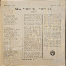 Load image into Gallery viewer, Various – New York To Chicago 1923-28 Lp
