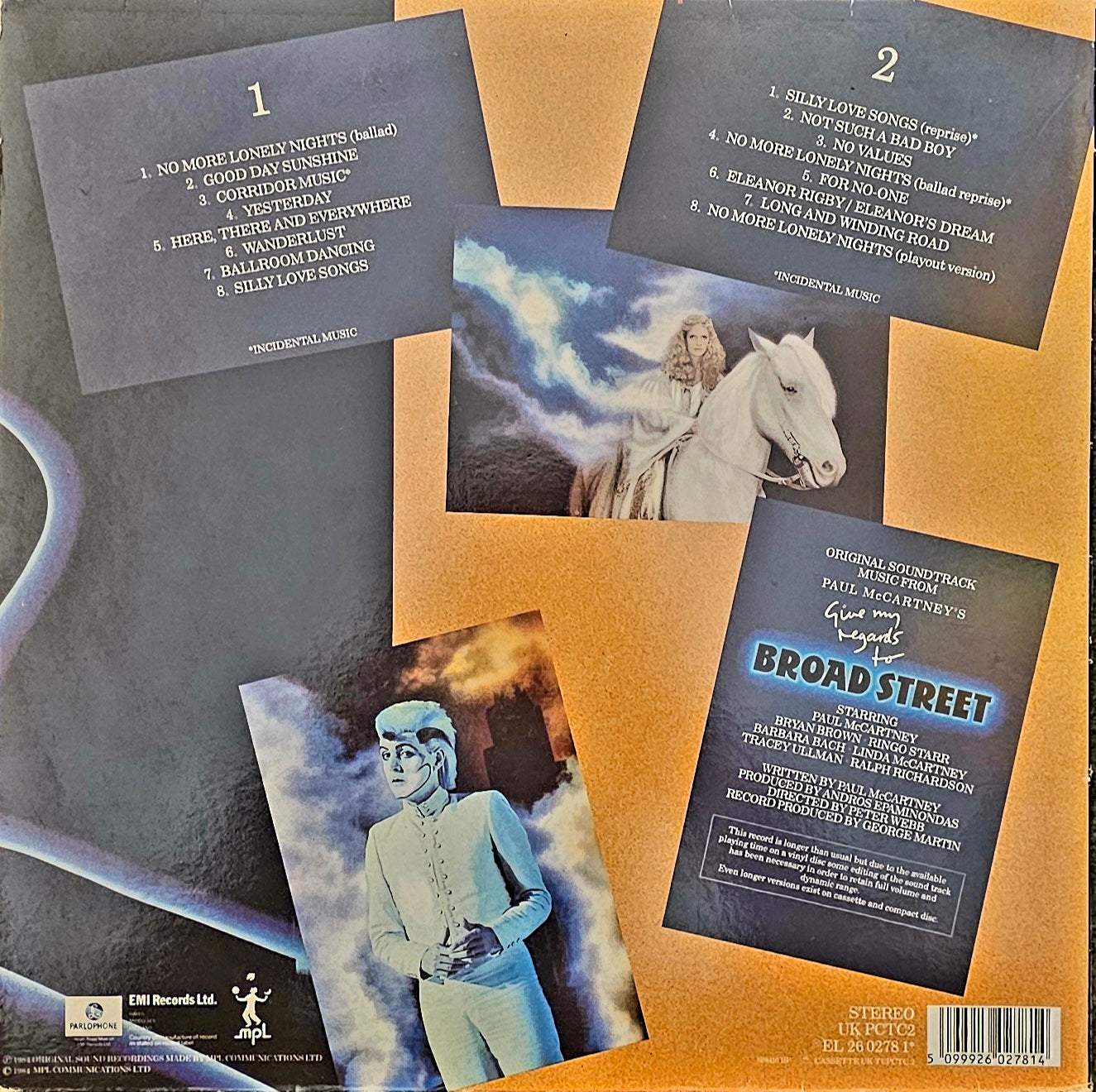 Paul McCartney - Give My Regards To Broad Street Lp – museum vinyl