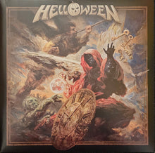 Load image into Gallery viewer, Helloween - Helloween (Ltd White/ Brown Marbled) Lp
