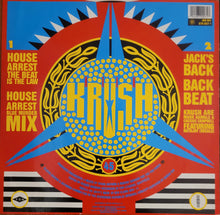 Load image into Gallery viewer, Krush - House Arrest (The Beat Is The Law) 12&quot; Single
