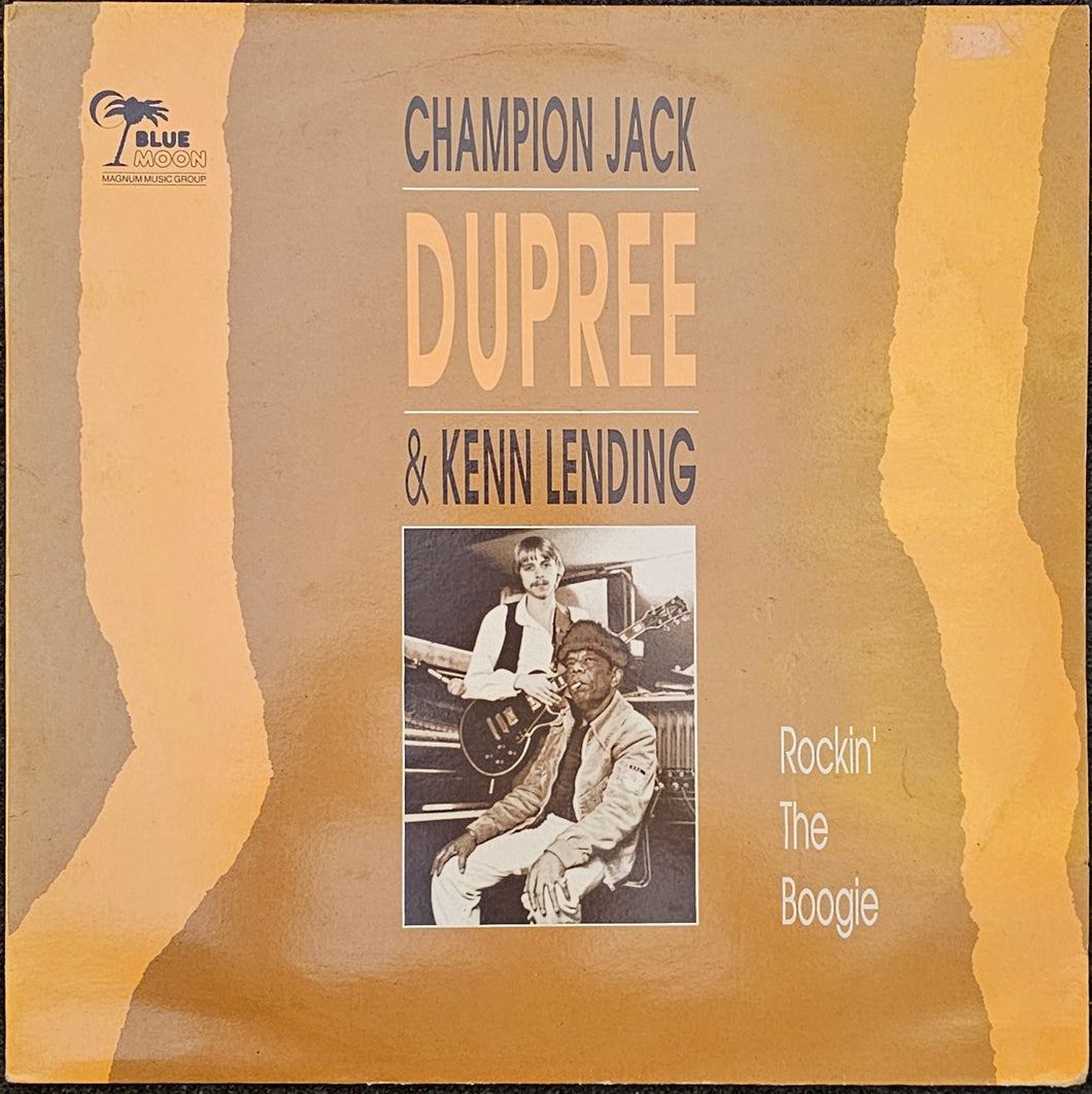 Champion Jack Dupree & Kenn Lending – Rockin' The Boogie Lp