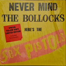 Load image into Gallery viewer, Sex Pistols - Never Mind The Bollocks Here's The Sex Pistols Lp (Ltd Yellow)
