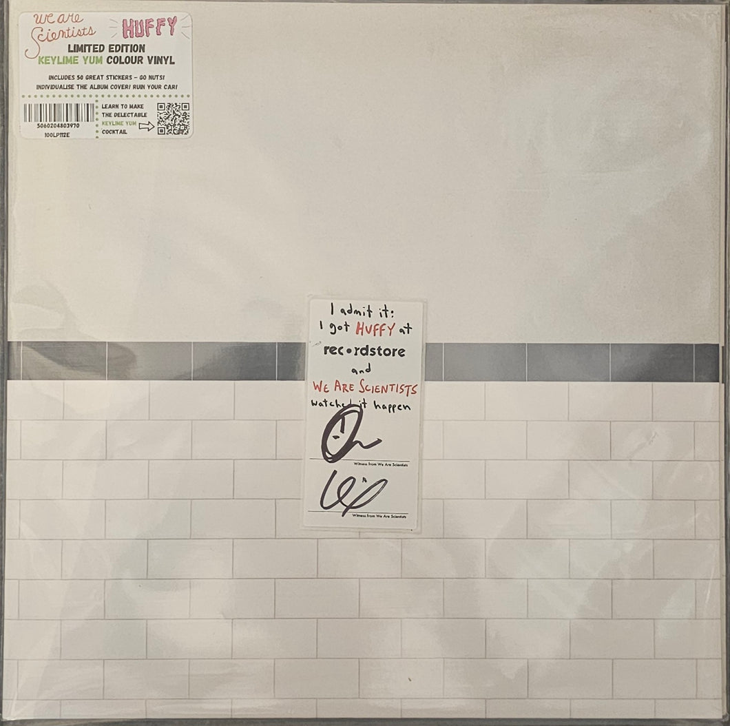 We Are Scientists - Huffy Lp (Ltd (100) Keylime Yum + Signed Sticker)