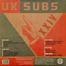 Load image into Gallery viewer, UK Subs ‎– XXIV 10" Lp (Ltd Clear/ Green)

