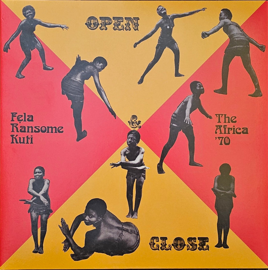 Fela Ransome-Kuti And The Africa '70 ‎– Open & Close Lp (Ltd RSD 2021 Red/ Yellow 'Butterfly')