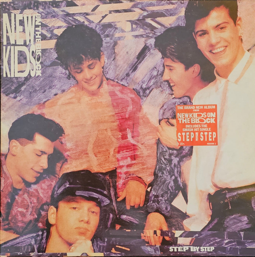 New Kids On The Block - Step By Step Lp