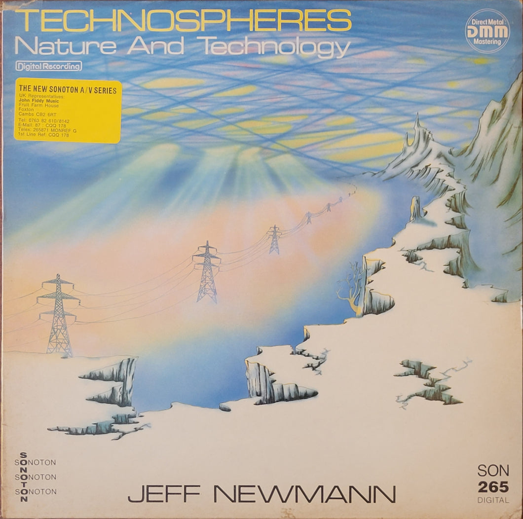 Jeff Newmann – Technospheres - Nature And Technology Lp