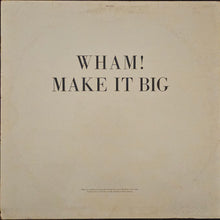 Load image into Gallery viewer, Wham - Make It Big Lp
