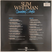 Load image into Gallery viewer, Slim Whitman - Country Style Lp
