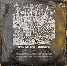 Load image into Gallery viewer, Cream - Wheels Of Fire - Live At The Fillmore Lp
