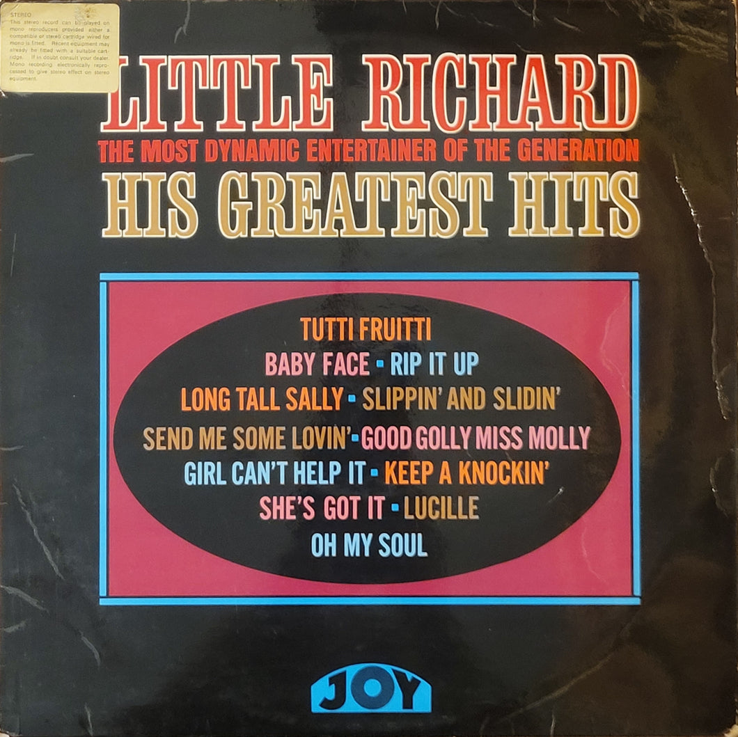 Little Richard - Little Richard's Greatest Hits Lp