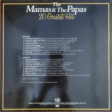Load image into Gallery viewer, The Mamas &amp; The Papas - 20 Greatest Hits Lp
