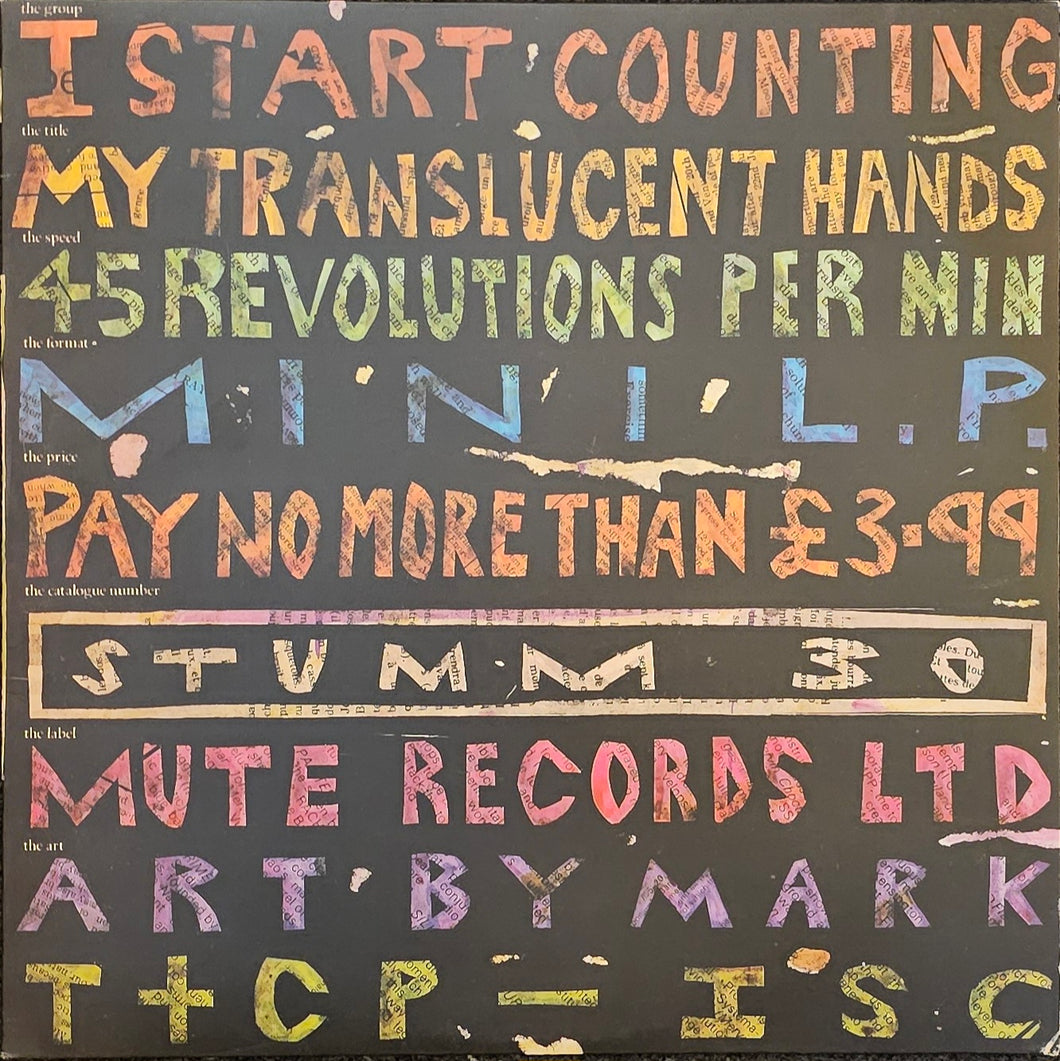 I Start Counting ‎– My Translucent Hands Lp (Ltd Clear)
