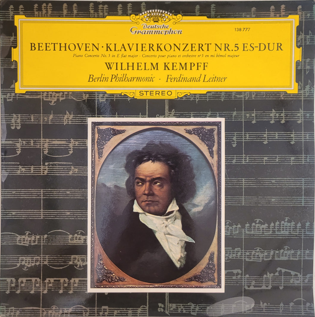 Beethoven – Wilhelm Kempff, Berlin Philharmonic · Ferdinand Leitner – Piano Concerto No. 5 In E Flat Major - Emperor