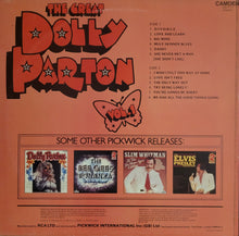 Load image into Gallery viewer, Dolly Parton – The Great Dolly Parton Vol. 1 (D-I-V-O-R-C-E) Lp
