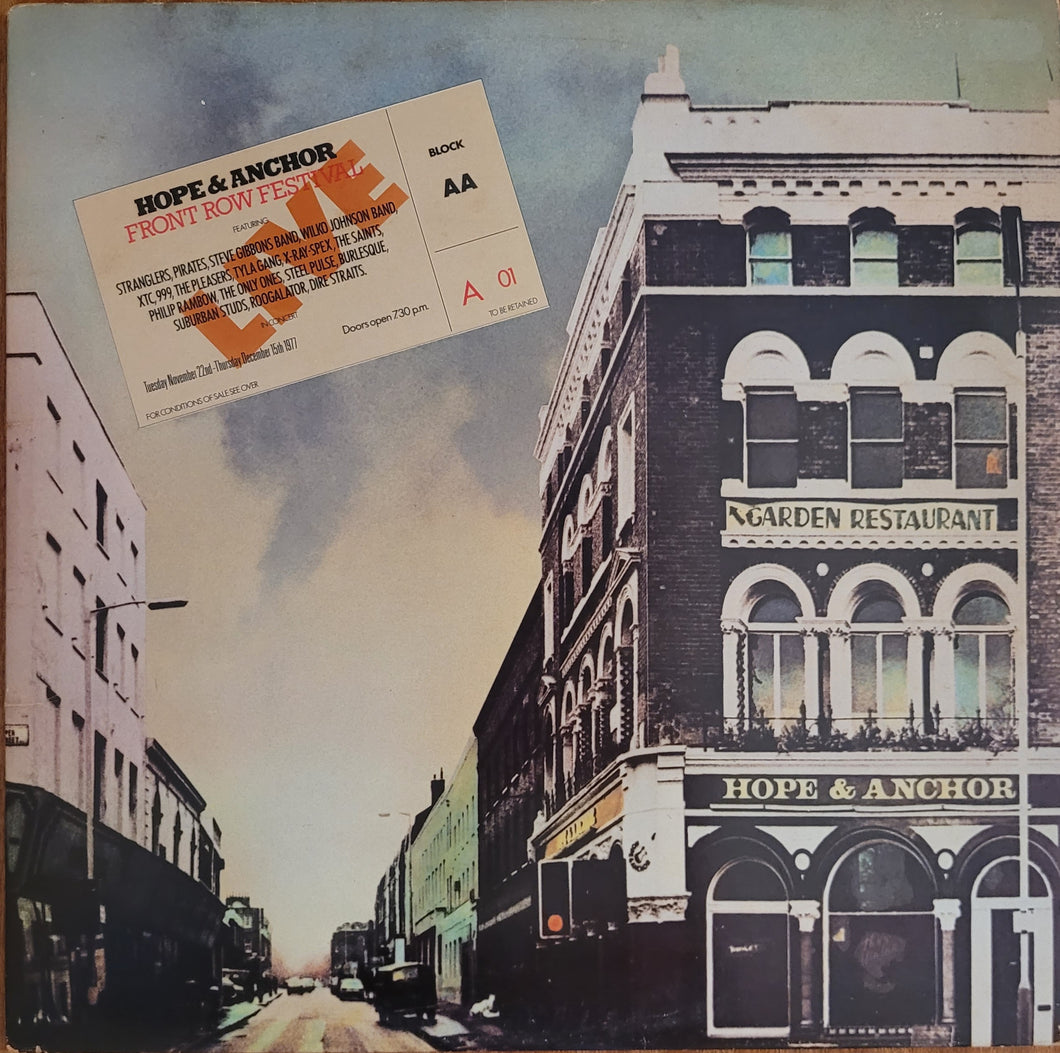 Various - Hope & Anchor Front Row Festival Lp