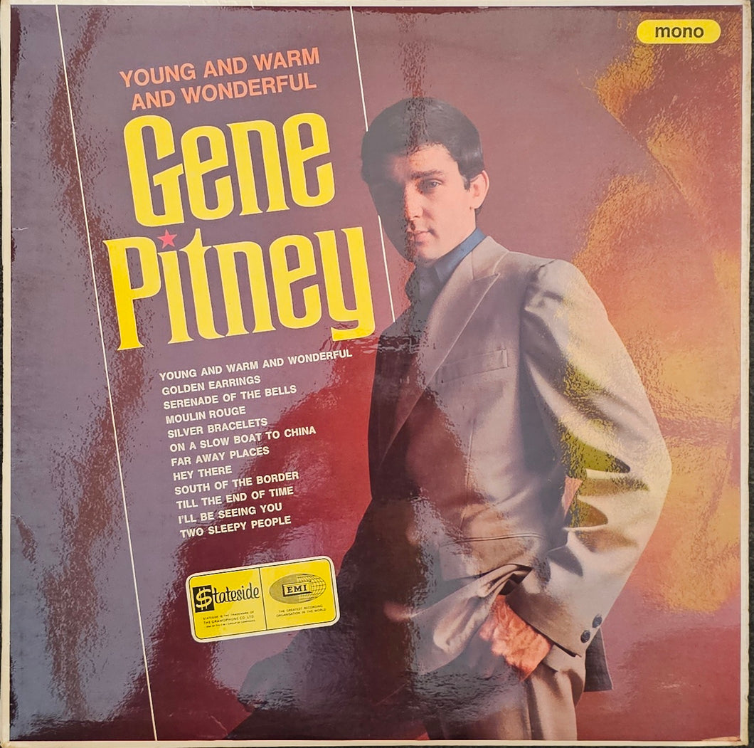 Gene Pitney - Young And Warm And Wonderful Lp (mono)