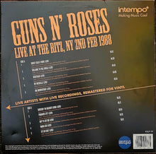 Load image into Gallery viewer, Guns N' Roses ‎– Live At The Ritz, NY 2nd Feb 1988 Lp
