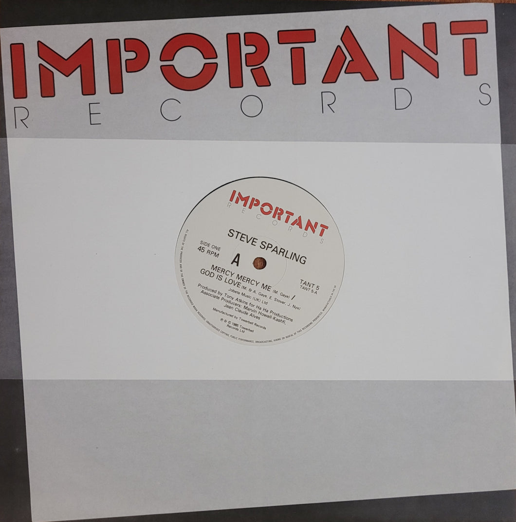 Steve Sparling - Mercy Mercy Me / God Is Love 12