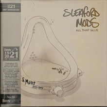 Load image into Gallery viewer, Sleaford Mods ‎– All That Glue Lp (Ltd Turquoise/ Pink)

