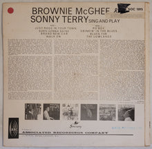 Load image into Gallery viewer, Sonny Terry &amp; Brownie McGhee – Sing And Play Lp

