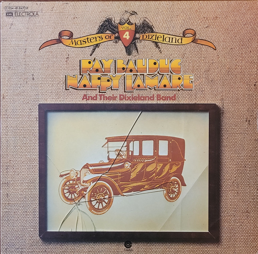 Ray Bauduc, Nappy Lamare And Their Dixieland Band – Masters Of Dixieland Vol. 4 Lp