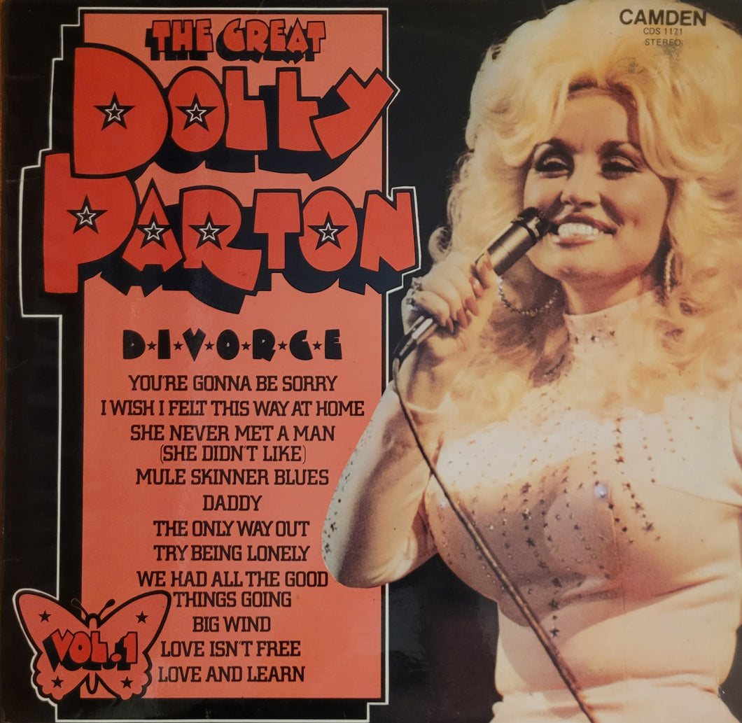 Dolly Parton – The Great Dolly Parton Vol. 1 (D-I-V-O-R-C-E) Lp