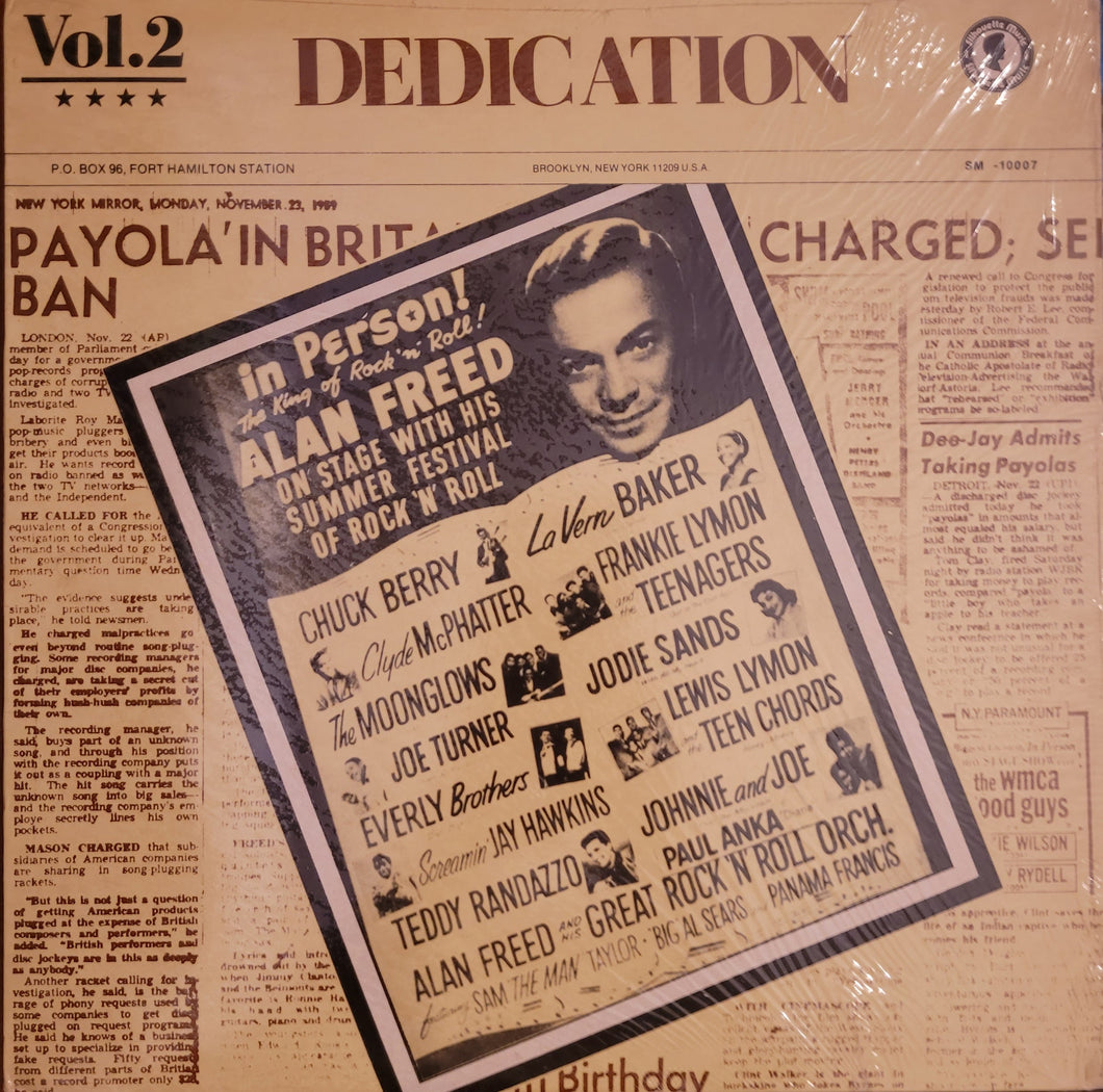 Various - Dedication Vol. 2 Lp