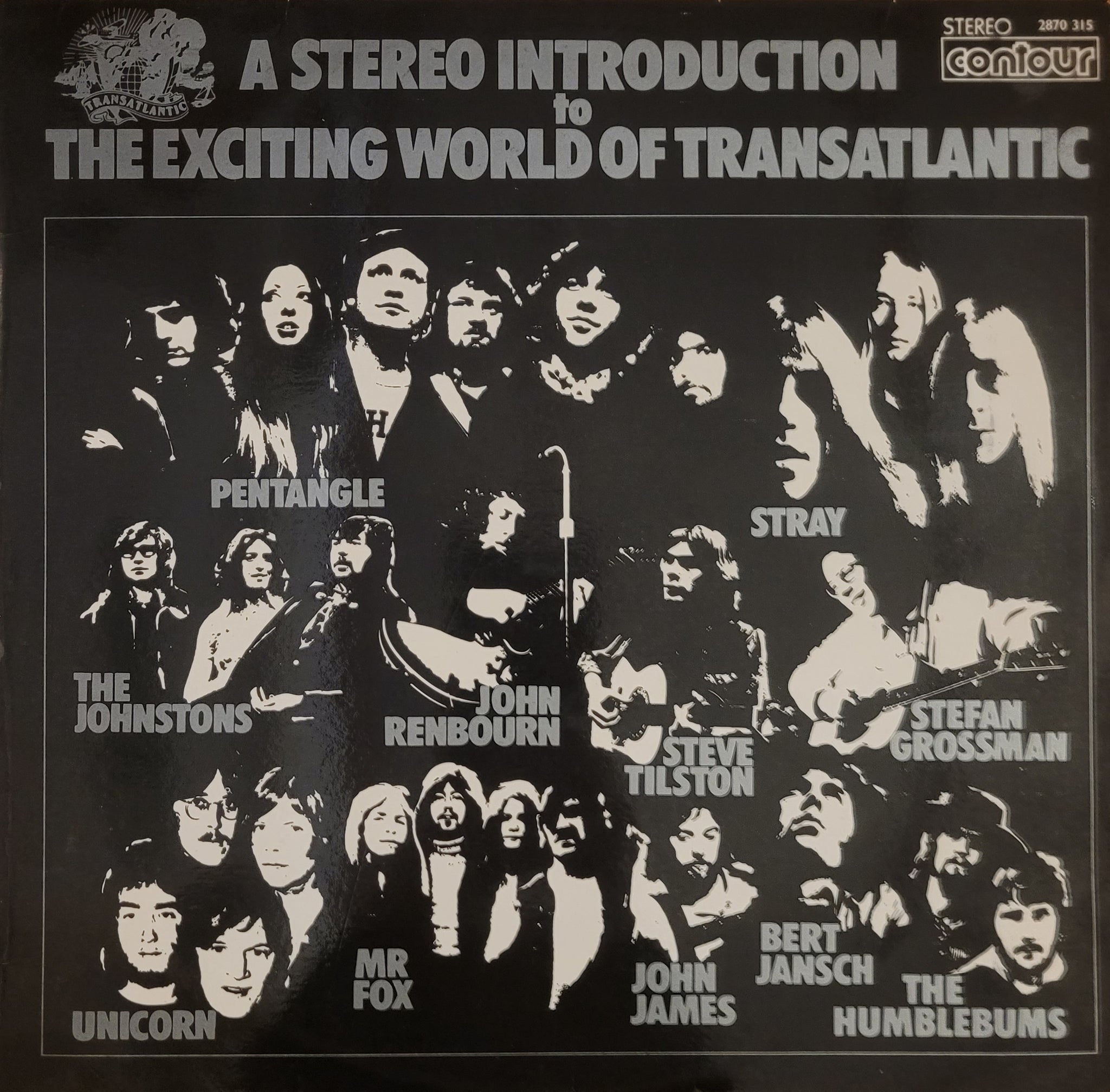 Transatlantic Lp Various – A Stereo Introduction To The Exciting World Of Transatlantic ...