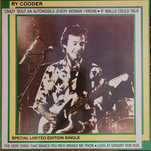 Load image into Gallery viewer, Ry Cooder – Crazy &#39;Bout An Automobile (Every Woman I Know) 12&quot; Single
