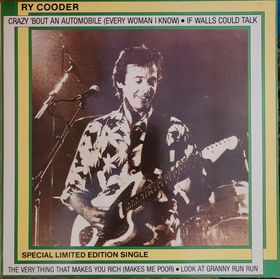 Ry Cooder – Crazy 'Bout An Automobile (Every Woman I Know) 12