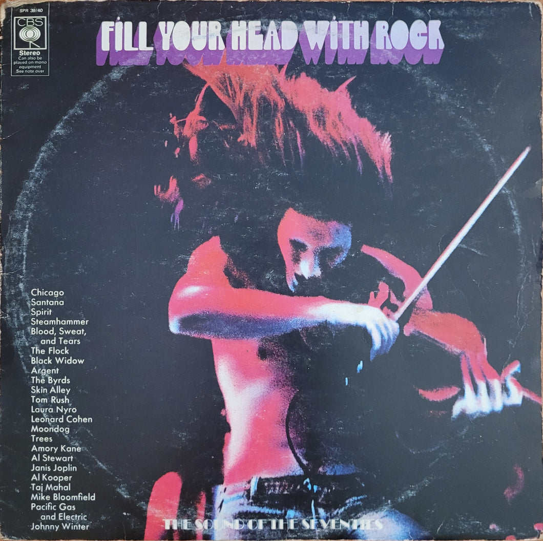 Various - Fill Your Head With Rock Lp
