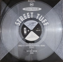 Load image into Gallery viewer, Rebel MC ,  Double Trouble - Street Tuff 12&quot; Single (Clear Vinyl)
