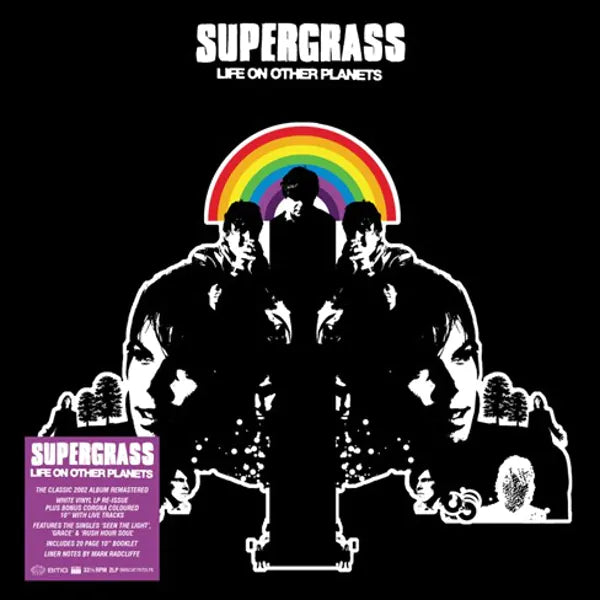 Supergrass - Life On Other Planets Lp (Ltd White + Bonus Black/Green 10
