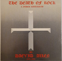 Load image into Gallery viewer, Daevid Allen - The Death Of Rock And Other Entrances Lp + Poster
