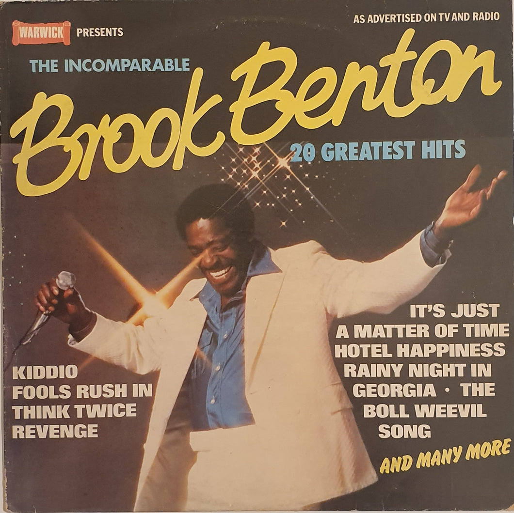 Brook Benton - 20 Greatest Hits Lp (Blue)